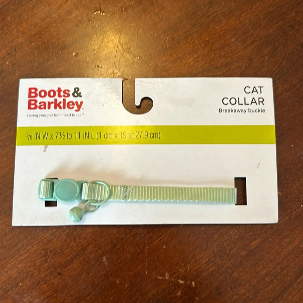 Cat Collar - Blue - Boots & Barkley™ blue